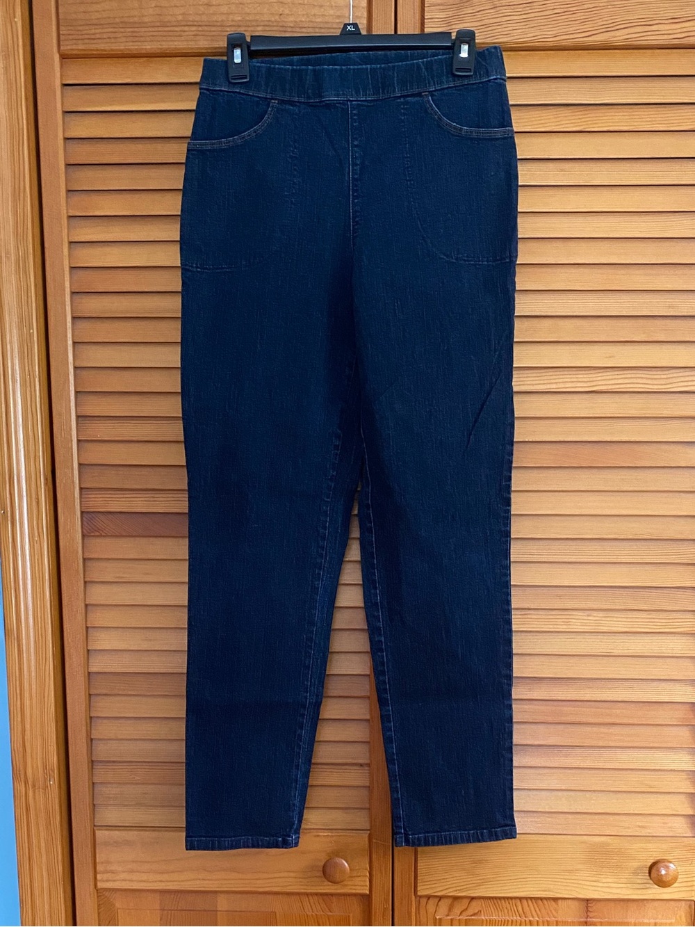 Croft & Barrow Women’s Dark Blue Elastic Waist Stretch Jeans